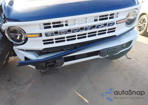 2024 Ford Bronco Black Diamond z USA, uszkodzony, nr VIN 1FMEE1BP4RLA75606